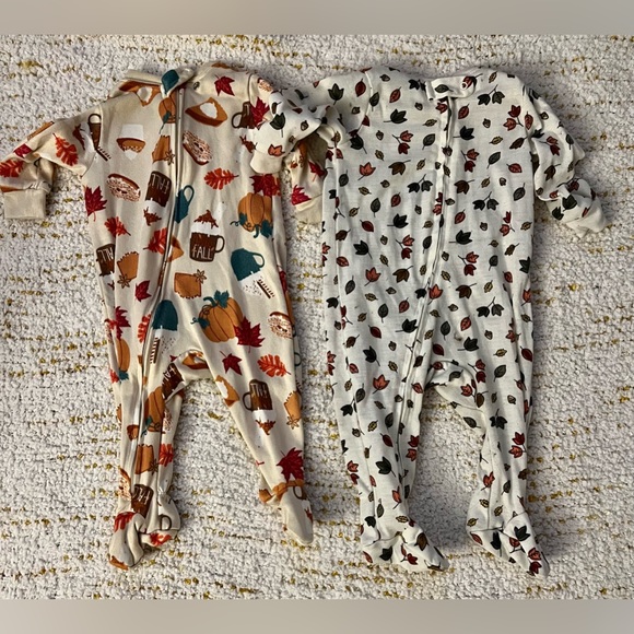 Fall baby footies - Picture 1 of 2